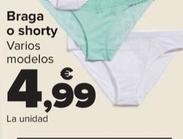 Oferta de Braga O Shorty por 4,99€ en Carrefour