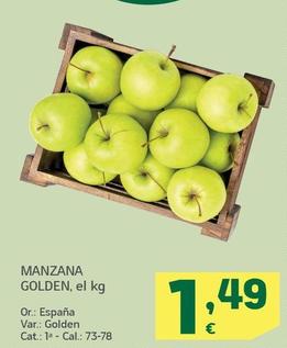 Oferta de Manzana Golden por 1,49€ en HiperDino