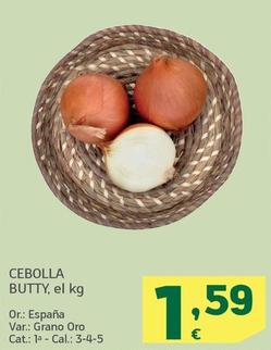 Oferta de Espana - Cebolla Butty por 1,59€ en HiperDino