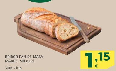 Oferta de Bridor Pan de Masa Madre por 1,15€ en HiperDino