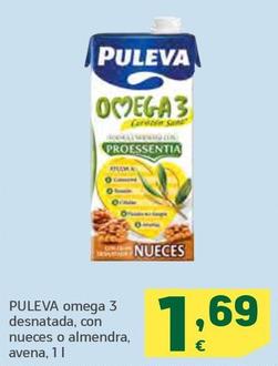 Oferta de Puleva - Omega 3 Desnatada Con Nueces o Almendra por 1,69€ en HiperDino