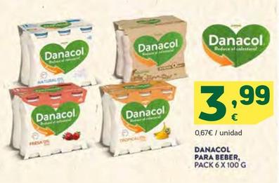 Oferta de Danacol - Para Beber por 3,99€ en HiperDino