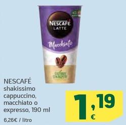 Oferta de Nescafé - Shakissimo Cappuccino por 1,19€ en HiperDino