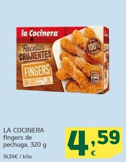 Oferta de La Cocinera - Fingers De Pechuga por 4,59€ en HiperDino