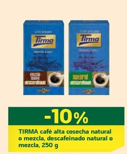 Oferta de Tirma - Café Alta Cosecha Natural O Mezcla en HiperDino