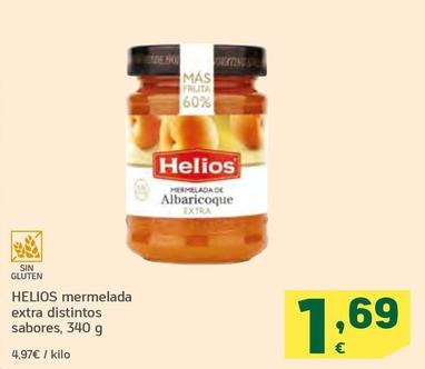 Oferta de Helios - Mermelada Extra Distintos Sabores por 1,69€ en HiperDino