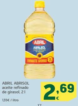 Oferta de Abril - Aceite Refinado De Girasol por 2,69€ en HiperDino