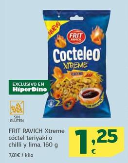 Oferta de Frit Ravich - Xtreme Cóctel Teriyaki O Chilli Y Lima por 1,25€ en HiperDino