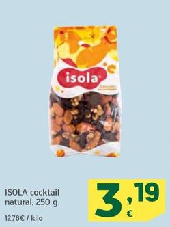 Oferta de Isola - Cocktail Natural por 3,19€ en HiperDino