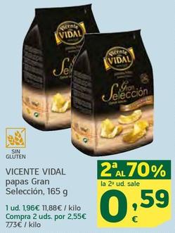 Oferta de Vicente Vidal - Papas Gran Selección por 1,96€ en HiperDino