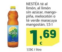 Oferta de Nestea - Té Al Limón por 1,69€ en HiperDino