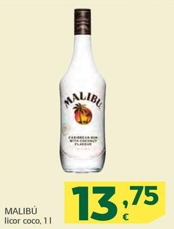 Oferta de Malibú - Licor Coco por 13,75€ en HiperDino