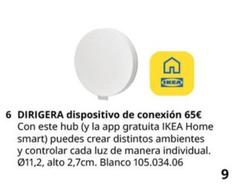 Oferta de Dispositivos de entrada por 9€ en IKEA
