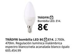 Oferta de Bombilla por 8€ en IKEA