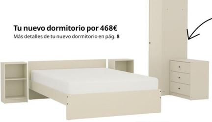 Oferta de Ikea - Dormitorio por 468€ en IKEA