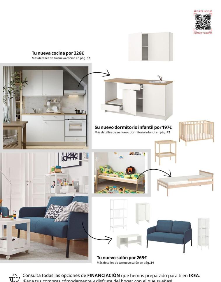 Oferta de Ikea - Dormitorio Infantil por 197€ en IKEA