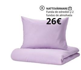 Oferta de Ikea - Funda De Edredón Y 2 Fundas De Almohada por 26€ en IKEA