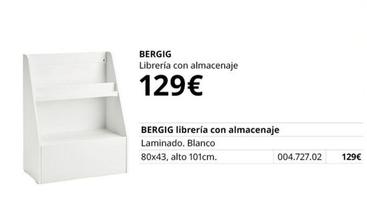 Oferta de Ikea - Librería Con Almacenaje por 129€ en IKEA