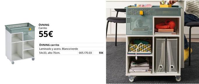 Oferta de Ikea - Carrito por 55€ en IKEA