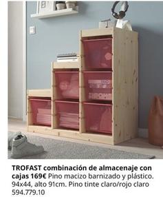 Oferta de Ikea - Combinación De Almacenaje Con Cajas por 169€ en IKEA