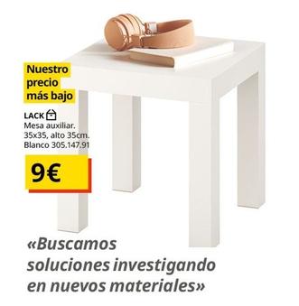 Oferta de Mesa auxiliar por 9€ en IKEA