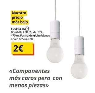 Oferta de Ikea - Bombilla Led por 2€ en IKEA