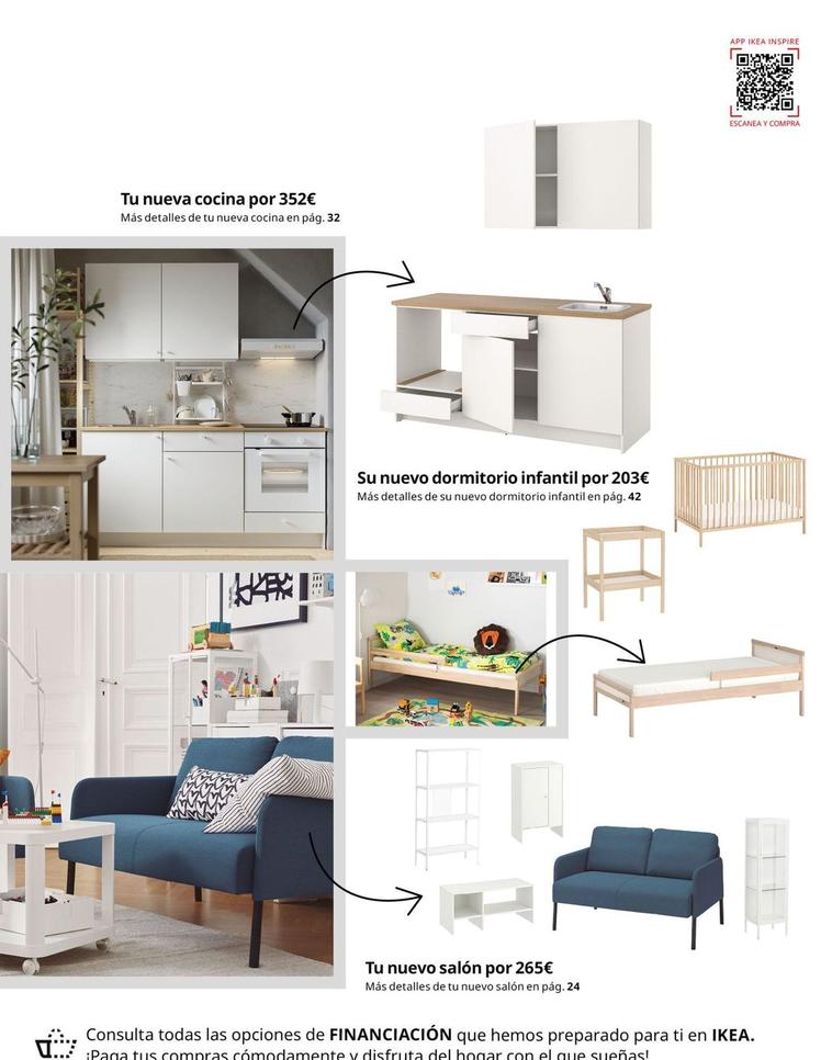 Oferta de Ikea - Dormitorio Infantil por 203€ en IKEA