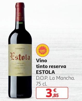 Oferta de Estola - Vino Tinto Reserva por 3,85€ en Alcampo