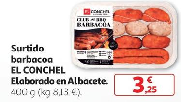 Oferta de El Conchel - Surtido Barbacoa por 3,25€ en Alcampo