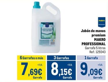 Oferta de Makro Professional - Jabón De Manos Premium  por 9,09€ en Makro