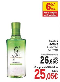 Oferta de G'vine - Ginebra  por 26,65€ en Makro