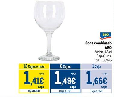Oferta de Aro - Copa Combinado por 1,66€ en Makro