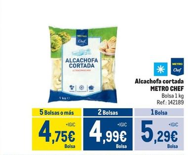 Oferta de Metro Chef - Alcachofa Cortada  por 5,29€ en Makro