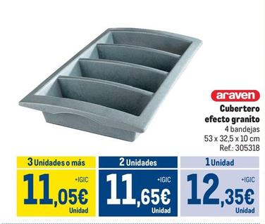 Oferta de Araven - Cubertero Efecto Granito por 12,35€ en Makro