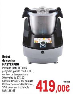 Oferta de Masterpro - Robot De Cocina por 419€ en Makro