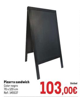 Oferta de Makro - Pizarra Sandwich por 103€ en Makro