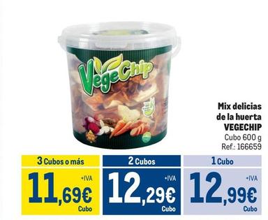 Oferta de Vegechip - Mix Delicias De La Huerta  por 12,99€ en Makro