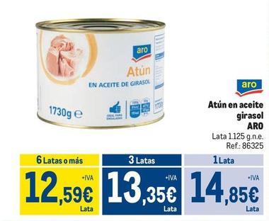 Oferta de Aro - Atún En Aceite Girasol por 14,85€ en Makro