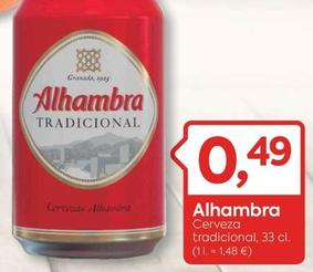 Oferta de Cerveza por 0,49€ en Suma Supermercados