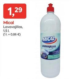 Oferta de Detergente lavavajillas por 1,29€ en Suma Supermercados