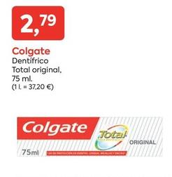 Oferta de Dentífrico por 2,79€ en Suma Supermercados
