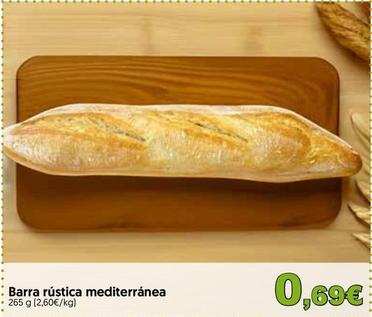 Oferta de Pan de barra por 0,69€ en Hiper Usera