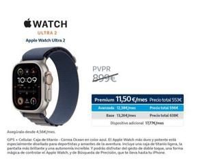 Oferta de Apple Watch por 849€ en Movistar