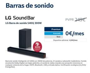 Oferta de Barra de sonido en Movistar