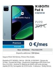 Oferta de Tablet por 399€ en Movistar