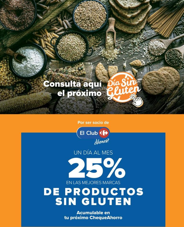 Oferta de Productos Sin Gluten en Carrefour