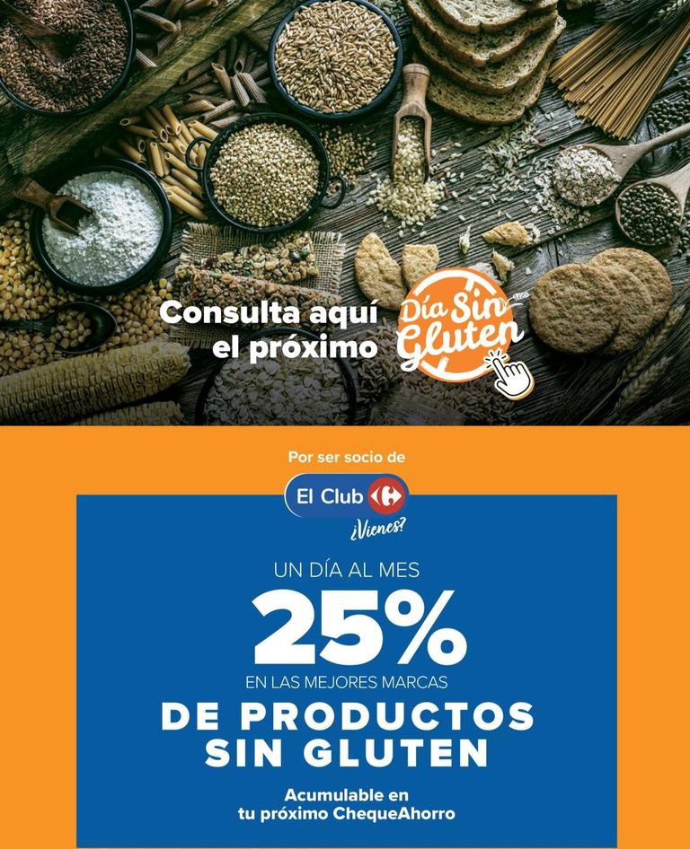 Oferta de Productos Sin Gluten en Carrefour