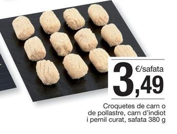 Oferta de Croquetes De Carn O De Pollastre por 3,49€ en BonpreuEsclat