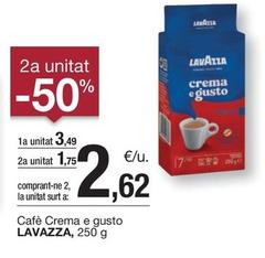 Oferta de Lavazza - Cafè Crema E Gusto por 3,49€ en BonpreuEsclat