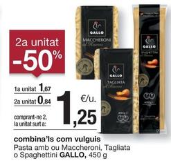 Oferta de Gallo - Pasta Amb Ou Maccheroni por 1,67€ en BonpreuEsclat